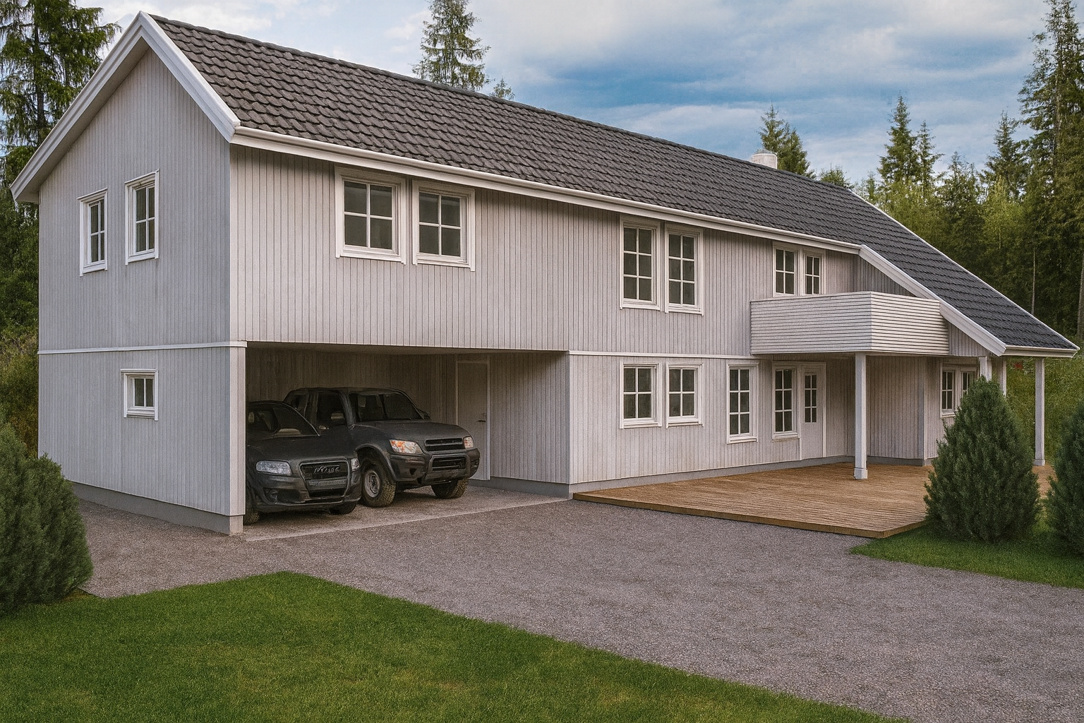 Rehabilitering enebolig Hønefoss