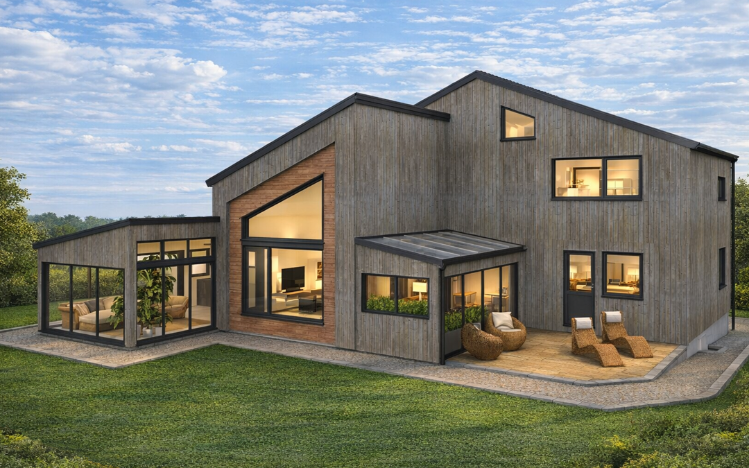 Ombygging m/hagestue