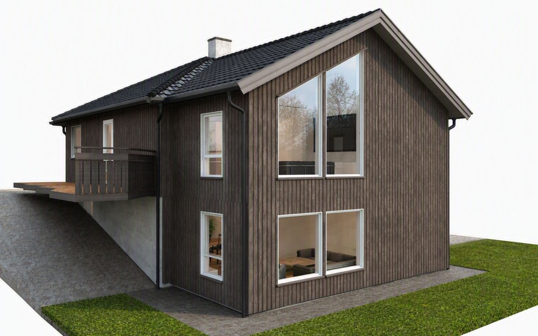Tilbygg bolig – Rødlandshus