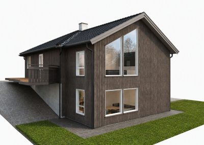 Tilbygg bolig – Rødlandshus